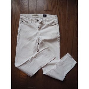AG Stevie Slim Straight Sateen